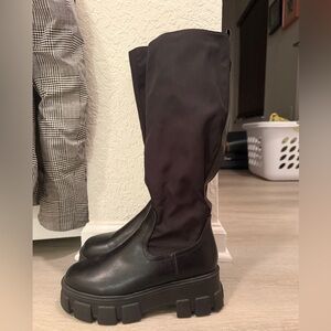 Black public desire Women's Boots size 7
